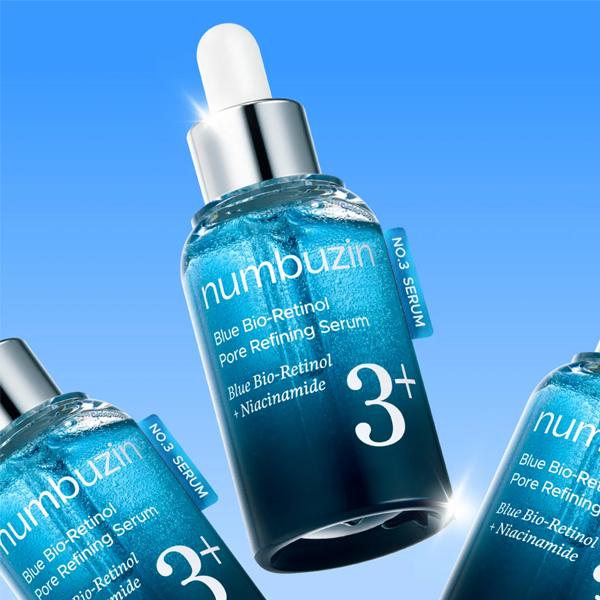 Numbuzin No. 3 Blue Bio-Retinol Pore Refining Serum 30ml